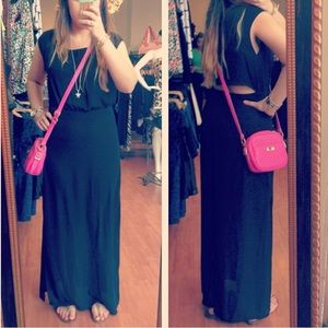 leith kimono maxi dress